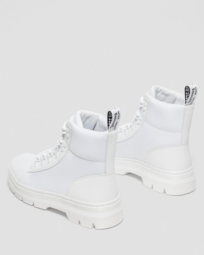 Dr Martens Combs Poly Enkellaars Dames Wit | NL 712EBC